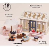 Le Toy Van Domeček pro panenky Zimní zahrada