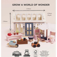 Le Toy Van Domeček pro panenky Zimní zahrada