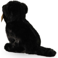 Rappa Plyšový černý panter sedící 23 cm ECO-FRIENDLY