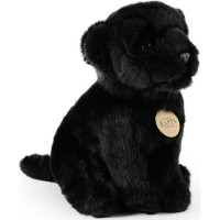 Rappa Plyšový černý panter sedící 23 cm ECO-FRIENDLY