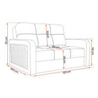 Rozkládací pohovka FRANCO (více variant)