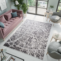 Kusový koberec SKY Log - šedý/tmavě šedý, 300x400 cm