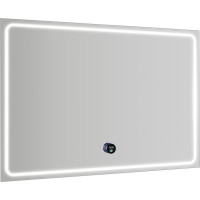 Sapho GEMINI zrcadlo s LED osvětlením 100x70cm, chytré funkce GM100K