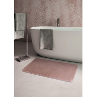 Gedy FUZZY koupelnová předložka, 60x100cm, 100% polyester, protiskluz, růžová 96FY100610