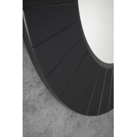 Sapho LUMIRO STRIP kulaté zrcadlo s LED osvětlením v rámu ø 75cm, carina LR750-4141S