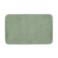 Gedy FUZZY koupelnová předložka, 60x100cm, 100% polyester, protiskluz, zelená 96FY100607