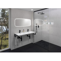 Sapho TONG zrcadlo s LED osvětlením 120x50cm TN5012