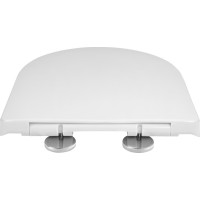 Aqualine VITO WC sedátko, Soft Close, Easy Take, bílá PCS105