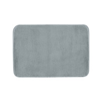 Gedy FUZZY koupelnová předložka, 60x100cm, 100% polyester, protiskluz, šedá 96FY100608