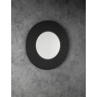 Sapho LUMIRO STRIP kulaté zrcadlo s LED osvětlením v rámu ø 75cm, carina LR750-4141S