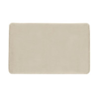 Gedy FUZZY koupelnová předložka, 60x100cm, 100% polyester, protiskluz, tortora 96FY100666