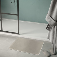 Gedy FUZZY koupelnová předložka, 60x100cm, 100% polyester, protiskluz, tortora 96FY100666