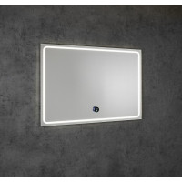 Sapho GEMINI zrcadlo s LED osvětlením 100x70cm, chytré funkce GM100K