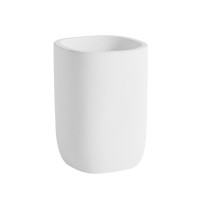 Gedy YLENIA sklenka na postavení, bílá YL9802