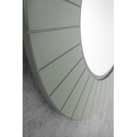 Sapho LUMIRO STRIP kulaté zrcadlo s LED osvětlením v rámu ø 75cm, verde LR750-4444S