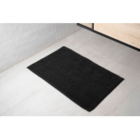 Aqualine CHENILL koupelnová předložka 50x80cm, 100% polyester, černá CH2014