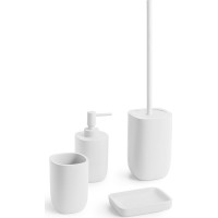 Gedy YLENIA WC štětka na postavení, bílá YL3302