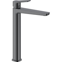 Aqualine FLERY stojánková umyvadlová baterie vysoká, gun metal FY006GM