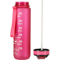 Láhev na vodu 1l - růžová