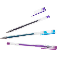 Barevná třpytivá gelová pera - sada 25 ks