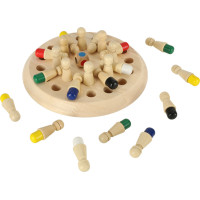 Paměťová logická dřevěná hra - Barvy