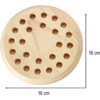 Paměťová logická dřevěná hra - Barvy