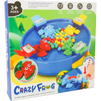 Arkádová hra Hladové žáby pro 4 hráče - modrá