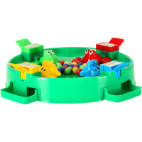 Arkádová hra Hladové žáby pro 4 hráče - zelená