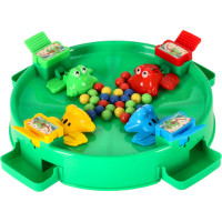 Arkádová hra Hladové žáby pro 4 hráče - zelená