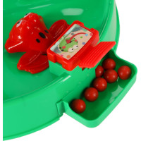 Arkádová hra Hladové žáby pro 4 hráče - zelená