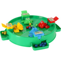 Arkádová hra Hladové žáby pro 4 hráče - zelená