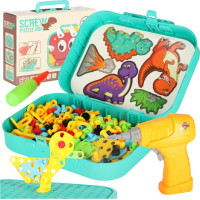 Šroubování v kufříku - Dinosauři