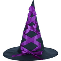 Karnevalový kostým Čarodějnice - 3 kusy - fialový