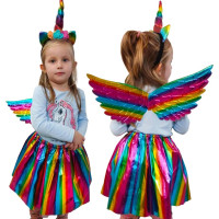 Karnevalový kostým Jednorožec - vícebarevný