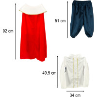 Karnevalový kostým Král - velikost M