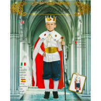Karnevalový kostým Král - velikost M