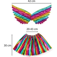 Karnevalový kostým Jednorožec - vícebarevný