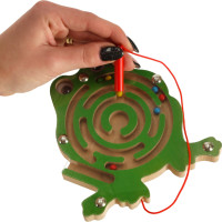 Magnetické kuličkové bludiště - Žába