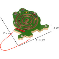 Magnetické kuličkové bludiště - Žába