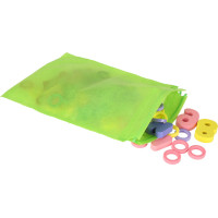 Dřevěná Montessori vkládačka s tvary a čísly 3v1