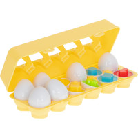 Vzdělávací hračka vajíčka - Barvy a tvary