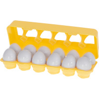 Vzdělávací hračka vajíčka - Barvy a tvary