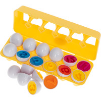 Vzdělávací hračka vajíčka - Barvy a čísla