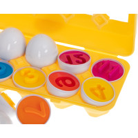 Vzdělávací hračka vajíčka - Barvy a čísla