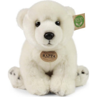 Rappa Plyšový medvěd lední 28 cm ECO-FRIENDLY