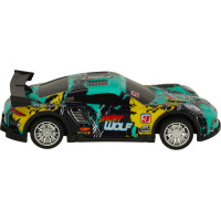 RC sportovní auto modré/zelené
