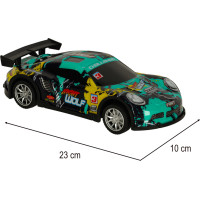 RC sportovní auto modré/zelené