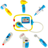Doktorský set v kufříku DOKTOR se zvuky a světlem - modrý