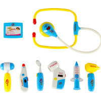 Doktorský set v kufříku DOKTOR se zvuky a světlem - modrý