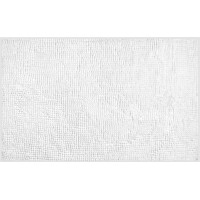 Aqualine CHENILL koupelnová předložka 50x80cm, 100% polyester, bílá CH2011